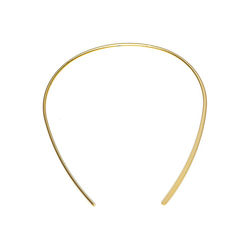 新作【1對】精緻耐用的黃銅製成！大尺寸約51毫米U形黃色土墩金箍鉤耳環，零件 第3張的照片