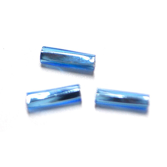 [10g（約 335 顆）] 日本製造 MIYUKI TW19 扭珠~藍色 第2張的照片
