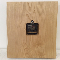 無垢の木の掛け時計 C16-C2-ｸﾘ 4枚目の画像