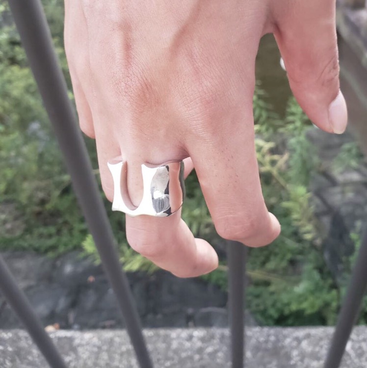 馬蹄リング horse shoe ring Geek&Freak silver 受注生産