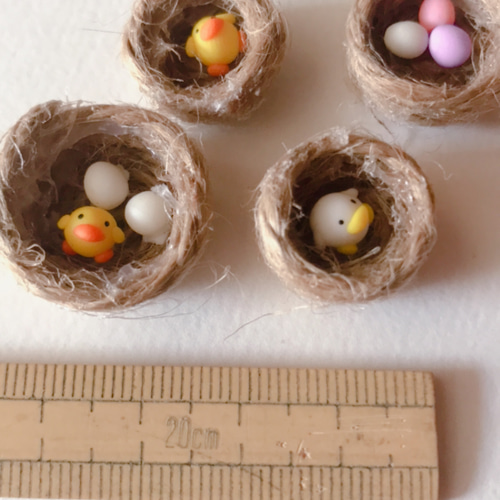 鳥と巣のアクセサリーケース 鳥と巣のアクセサリーケース