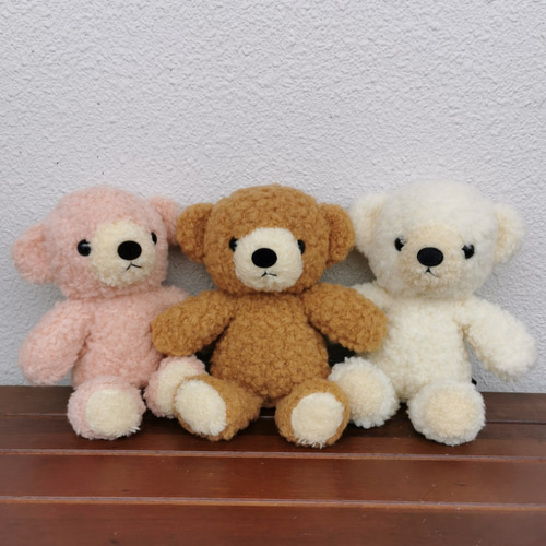 ファンシーバルーンくまちゃん ぬいぐるみ めちゃラブ ぬいぐるみシリーズ 茶色のクマちゃん - 「めちゃ