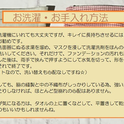 布マスク＋αの安心を♪　【不織布・ノーズワイヤー入り】マスク　Mサイズ 9枚目の画像