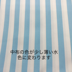 入園入学レッスンバッグ&シューズケース《リバティ・ベッツィ（水色）》 5枚目の画像