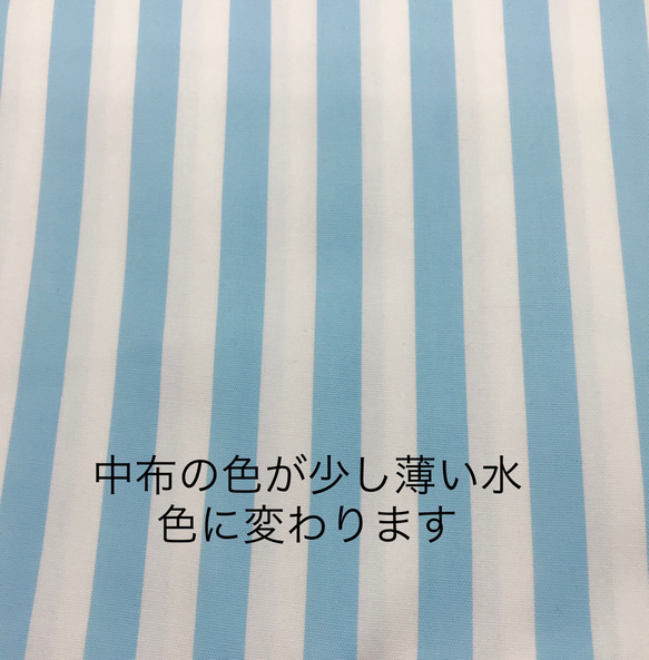 入園入学レッスンバッグ&シューズケース《リバティ・ベッツィ（水色）》 5枚目の画像