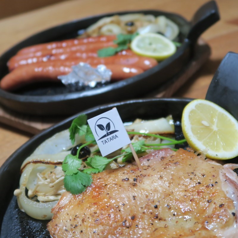 ちょ～耐熱っ・ふうわふわ～・ＴＡＴＡＲＡスキレットパン【２枚組・トレーなし】