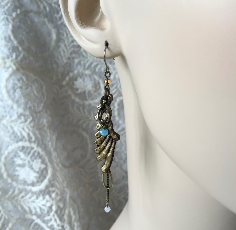 トワールピアス・真鍮【イヤリングに取替え無料】