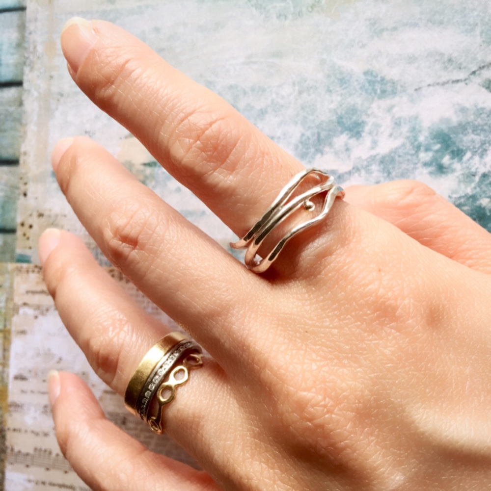 SANAGIリング・シルバー【グランデサイズ18号】 6,545円