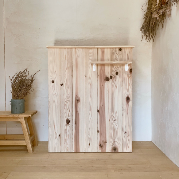 256.引き出し付き 受付カウンター レジカウンター 目隠し サロン 店舗