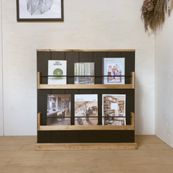 美品⭐︎チーク総無垢ショーケース台形⭐︎アンティーク チーク無垢材 台形ショーケースMed ガラスケース コレクションケース