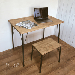 ハンドメイド ミシン台・作業机 アンティーク 180cm 【 EB 】 机