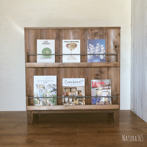 na213. マガジンラック付きカウンター アイアン 受付カウンター レジ