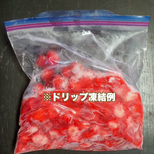 冷凍夏秋いちご【１ｋｇ】（送料込　※別途沖縄） 5枚目の画像