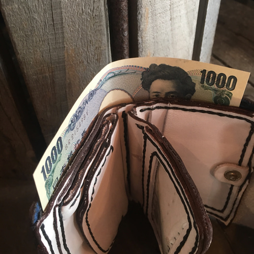 BUDDY bros. レザー ウォレット　アメカジ　革財布 楽天市場】送料無料【KC,s/ケイシイズ】ハンドカービング 2