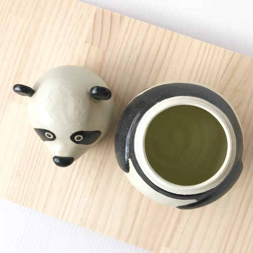 パンダ 立体ふたもの ＜一点物＞ その他キッチン小物 8×8=64 通販