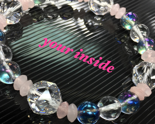 ハンドメイド  アクアオーラ12㎜玉ブレスレット 楽天市場】【送料無料】天然石 アクアオーラ カットクリスタル