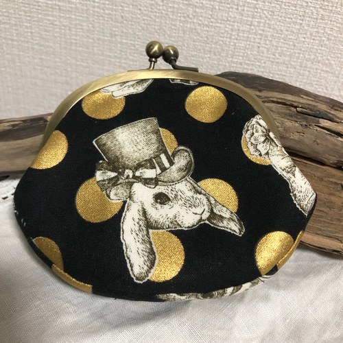 手刺繍のがま口『鳥と草花』財布・ポーチ【受注制作】 がま口
