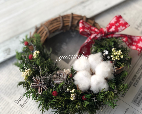 ⌘ クリスマスリース ⌘ 森のクリスマスリース 森のリース クリスマス