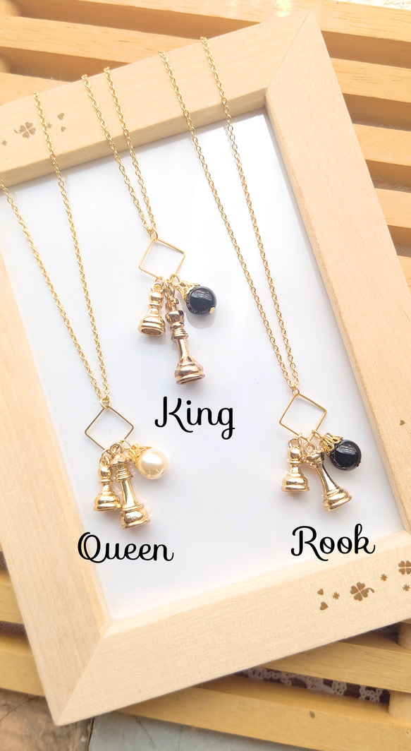 チェス駒ネックレス ネックレス・ペンダント ayu-clover 通販