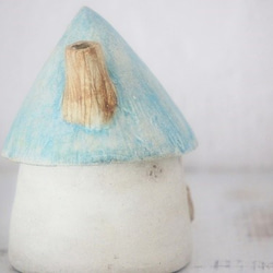 小さなおうちの砂糖壺 　その3　『薄水色屋根』　 3枚目の画像