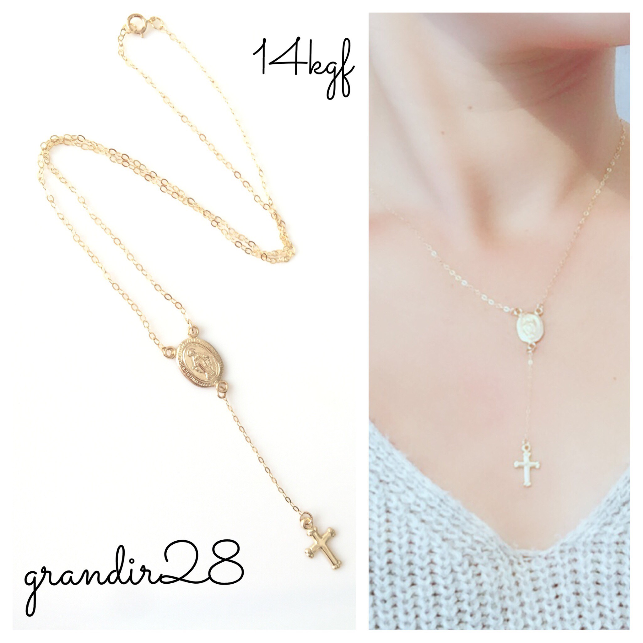 project ロザリオ　ネックレス comte