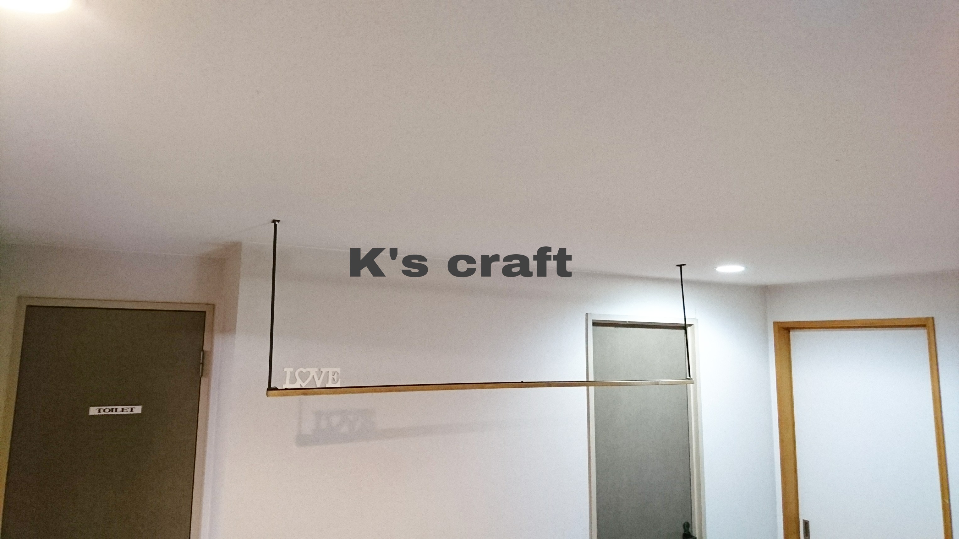 2セット お得❗️アイアン ブランコハンガー 吊り下げ式 送料無料