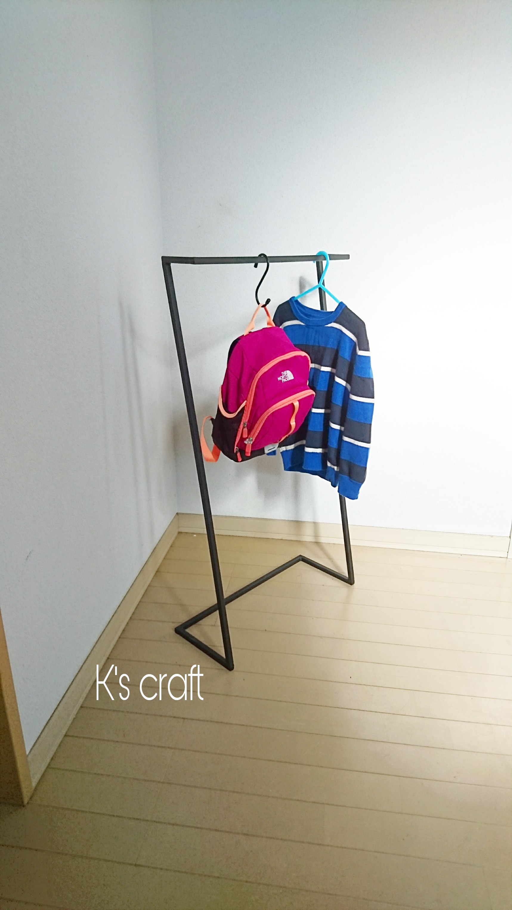 アイアン キッズ ハンガーラック 送料無料❗️