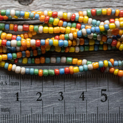 ＊Nepal mix grass beads 新色 2枚目の画像