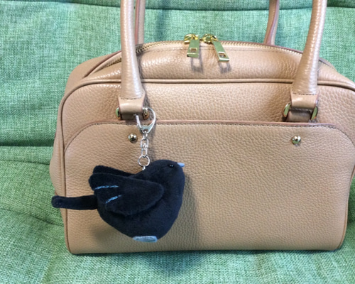 スパンキッシュクロウ ぬいぐるみ ハンドメイド Re'BEAR カラス スパン