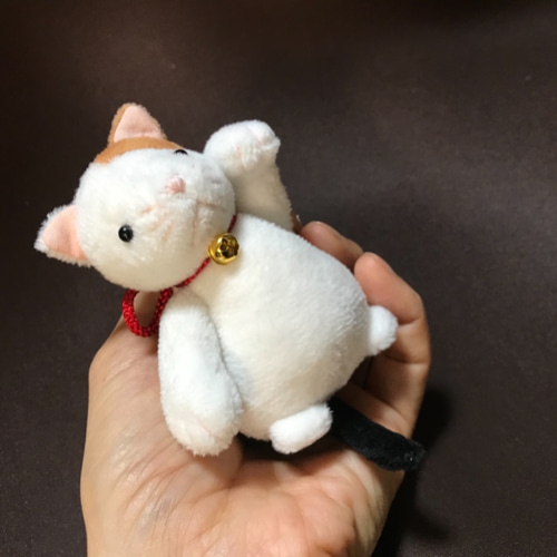 ちっちゃい招き猫 【猫の日2025】 ぬいぐるみ ikuko 通販
