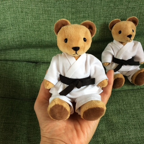 オーダーメイド・柔道部のくま ぬいぐるみ ikuko 通販 5728789｜Creema