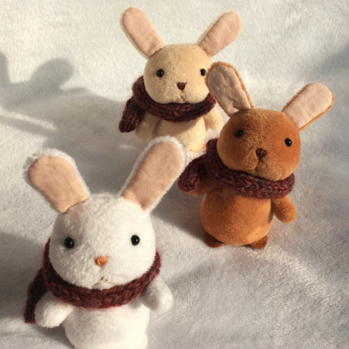 うさぎ　ブラウン　茶色　ミニ　ぬいぐるみ　ドイツ うさぎ ぬいぐるみ 茶色 たけのこ TAKENOKO プチどりーむミニ