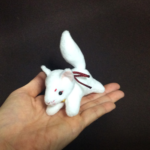 白きつね ぬいぐるみ ikuko 通販 8804508｜Creema(クリーマ)