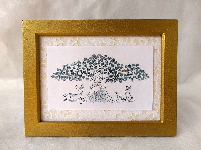 銅製　バッタ　安の介