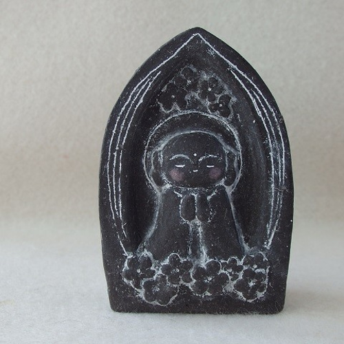 砂岩のほっこり地蔵