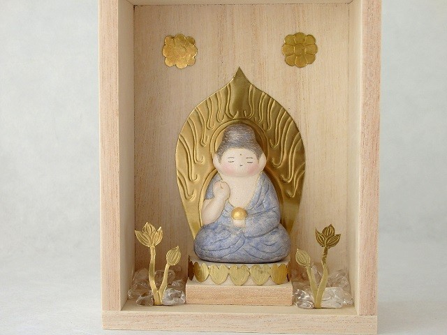 【受注製作】 薬師如来　桐箱飾り