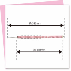 ピンク／桃色ベルベットりぼんチョーカー　PK2105C 5枚目の画像
