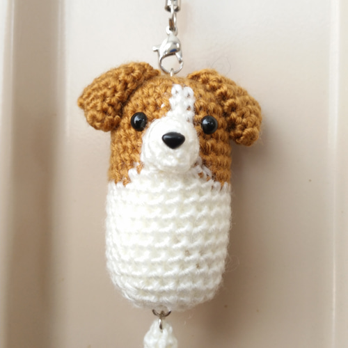 ジャックラッセルテリア】編みぐるみストラップ あみぐるみ C☆D 通販