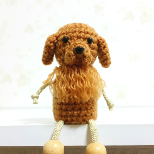 ちょこん♡お座りゴールデンレトリバー あみぐるみ C☆D 通販