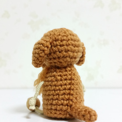 ちょこん♡お座りゴールデンレトリバー あみぐるみ C☆D 通販 7781446