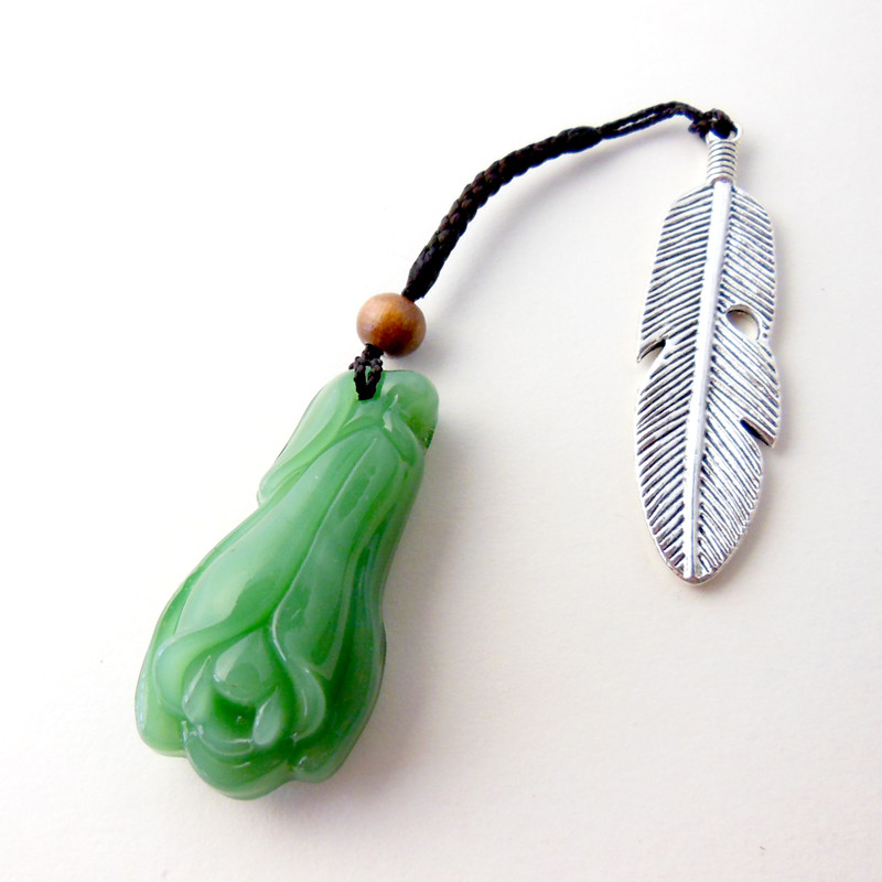 高品質アベンチュリン 花つぼみ 彫刻 根付 帯飾り