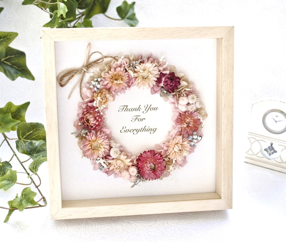 フォトフレーム フラワーリース フラワーバケツ オーダー受付