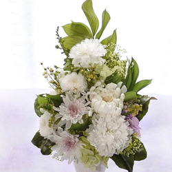 にゃんママ様 オーダー 仏花 お供え花 白 洋風仏花 一対 にゃんママ様 オーダー 仏花 お供え花 白 洋風仏花 一対 花束