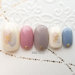 グレーニュアンスネイル＊ ネイルチップ（つけ爪） Nail Tirol 通販