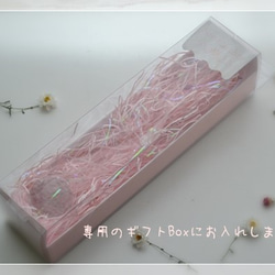 桜色のサンキャッチャー＊ガラス30mm花とハートのスワロフスキーpink*ローズクウォーツ 7枚目の画像