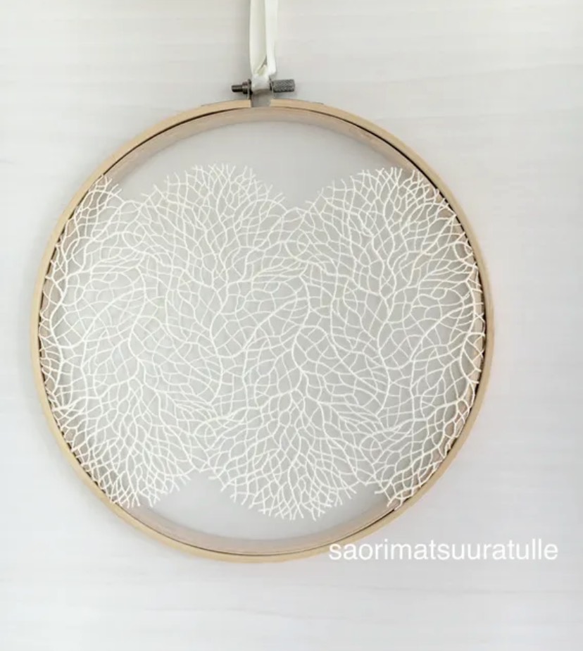 〜＊レースたっぷりな壁飾り＊〜 〜＊レースたっぷりな壁飾り＊〜