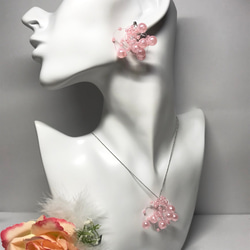モシャ パールのネックレス 【桜ピンク】 3枚目の画像