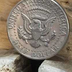 アメリカ50¢コインピアス 3枚目の画像
