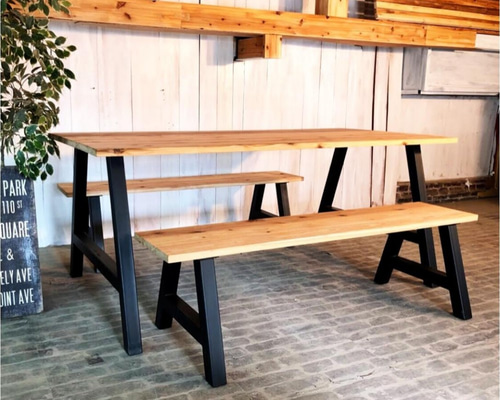 鉄脚 インダストリアル ヴィンテージ アンティーク アメリカ ベンチ