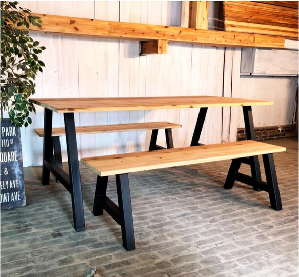 T26ベンチ用鉄脚のみ】DIY アイアン 脚 鉄脚 ダイニングテーブル